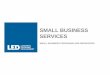 SMALL BUSINESS SERVICES - Flux Consolefluxconsole.com/files/item/181/34888/SBS Programs (LED).pdf · Microbusiness Enterprise Corporation of Ascension Gonzales, LA 9 12 19 VIET New