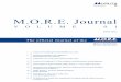 m.o.r.e M.O.R.E. Journal - Welcome to M.O.R.E …...3.O.R.E. Journal InstItute m.o.r.e Journal - may 2011, Volume 01 The UHmWPe liner represents, according to the different sizes,