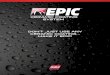CERAMIC COATING SYSTEM DON’T JUST USE ANY CERAMIC … · • Use the EPIC Final Prep Wipe with a lint free cloth to prepare right before application • Wrap a suede cloth around