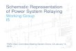 20150115Schematic Representation of Power System Relaying · 2015-01-15 · Schematic Representation of Power System Relaying 1/15/2015 Single Line Diagram The three phase equipment
