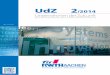 UdZ 2/2014 - FIR · 10 nternehmen der Zukunft 2/2014 UdZ FIR-Forschungsprojekte Informationsmanagement für Industrie 4.0 Industrie 4.0 ist die Zukunft, daran zweifelt niemand mehr