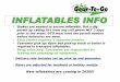 New inflatables are coming in 2020!!! - Army MWR€¦ · 60x90 POLE TENT RATE (includes delivery): 1-3 DAYS $800.00 4-6 DAYS $1200.00 7-10 DAYS $1800.00 * 6 person team MINIMUM to