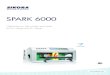 SPARK 6000 - WordPress.com · SPARK 6020 DC The SPARK 6020 DC is a direct-current spark tester, designed for the detection of faults in the insulation of wires and cables from 1.0