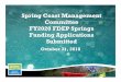 FY2020 FDEP Springs Funding Applications...(13) LBC Meeting for FY19 (5)CFI and Springs Funding Applications Due LBC Meeting for FY19 SCMC (11) Workshop Chass QO (15) Approve Funding