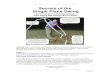 Secrets Of The Single Plane Swing v1b pr8 - final2 of the Single Plane Swing v1a.pdf · The Proper Plane For Your Swing Is Defined By Three Points Page 4 Setting Up With Your Hands