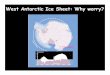 West Antarctic Ice Sheet: Why worry?geography.exeter.ac.uk/.../WAIS_why_worry_OER_5.pdf · West Antarctic Ice Sheet: Why worry? The WAIS is an example of a marine based ice sheet