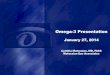 Omega-3 Presentation...Omega-3 Presentation January 27, 2014 Cynthia Matossian, MD, FACS Matossian Eye Associates