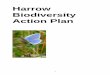 Harrow Biodiversity Action Plan 1.pdf · 2008-04-02 · 3 Executive Summary In 1994 the UK Government published a report entitled ‘Biodiversity: The UK Action Plan’. This was
