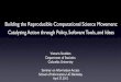Building the Reproducible Computational Science Movement ...stanford.edu/~vcs/talks/BerkeleyISchoolApril272012-STODDEN.pdf · scholarly spectrum. 2. The Internet has transformed scientiﬁc