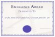 CertificateStreet… · EXCELLENCE AWARD . Title: certificate_2.psd Author: cendes8 Created Date: 4/15/2008 9:54:56 AM