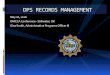 DPS RECORDS MANAGEMENT - Oklahoma · CONVICTIONS 5 days to report conviction per Title 47 O.S., Section 18-101 Conviction based upon: •Bond Forfeiture •Plea of Nolo Contendre