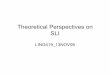 Theoretical Perspectives on SLIjparadis/LING419_13NOV08.pdf–Transparency (of morphemes) •Additive effects of all factors = difficulties for intake of linguistic input •Combination