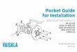 Pocket Guide for Installation - K-Patents · Pocket guide for insertion and retraction 10. Laminated instruction cards 11. Best Practices document SENSOR INSERTION EQUIPMENT. INSTALLATION