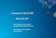Presentation UN/LOCODE March 30, 2017 - UNECE · 3/30/2017  · Martin Engels, Account Executive Nonprofit & Global Organizations, Esri Astrid Gladys, Solution Engineer Esri Switzerland