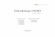 Desktop HDD - Seagate · Standard models ST3000DM001 ST2000DM001 ST1000DM003 ST500DM002 ST320DM000 ST250DM000 Self-Encryption models ST3000DM002 ST2000DM002 ST1000DM004 100686584,