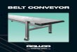Belt Conveyor Art.no. P7100ENC - Home | RollcoConveyor Belt Stands We can also provide stands for the conveyor belts. The stands are made from aluminium proﬁles, guaranteed 100%