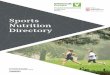 Sports Nutrition Directory - vitafoods.eu.com · particular. The Sports Nutrition Zone is a must-see for visitors looking to understand more about how the sports nutrition market