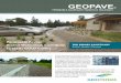 GEOPAVE...THE RIDGES SANCTUARY Bailey’s Harbor, Wisconsin Presto Geosystems’ GEOPAVE® porous pavements were utilized along with other environmental and sustainable products