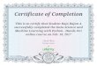 Certificate of Completion This is to certify that Student ...udemy-certificate.s3.amazonaws.com/pdf/UC-F86GHHXF.pdf · Certificate of Completion This is to certify that Student Raja