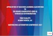 Application of Machine Learning Algorithms to On-Board ... · Machine Learning for OBD Rationale for Machine Learning Data is continuous and plentiful Fit a continuous function What