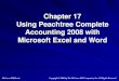 Chapter 17 Using Peachtree Complete Accounting 2008 with ...horowitk/documents/Chap017.pdf · Using Peachtree with Microsoft Office If you have Microsoft Office 2000 or higher, you