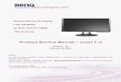 Service Manual for BenQ: LCD G2320HD (D-SUB +DVI-D ...23” LCD Color Monitor BenQ G2320HD 2 Content Index Abbreviations & Acrony