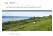 Vegetasjon og beite i Malangen nord - Landbruk Nord · Norsk institutt for bioøkonomi (NIBIO) har på oppdrag fra Balsfjord kommune kartlagt et område på 81 km 2 i den nordlige
