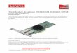 ThinkSystem Broadcom 57412/57414 10/25GbE SFP28 Ethernet …lenovopress.com/lp0781.pdf · 2020-07-25 · Part number information The ordering information is listed in the following