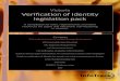 Victoria Verification of Identity legislation pack · 2017-10-22 · Victoria Verification of Identity legislation pack A compilation of rules, requirements and other resources for