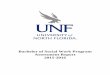 Bachelor of Social Work Program Assessment Report 2015-2016 BSW... · The following report details the University of North Florida’s (UNF) Bachelor of Social Work (BSW) Program’s