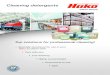 Hako Cleaning detergents - Top solutions for professional cleaning · 2019-08-06 · It is the logo of the A.I.S.E., the international Association for Soaps, Detergents and Maintenance