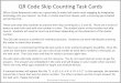 QR Code Skip Counting Task Cards - Playdough To Plato · QR Code Skip Counting Task Cards . QR (or Quick Response) codes are a great way to make task cards more engaging by integrating