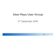 User Pays User Group€¦ · IAD Enhancements Implementation of IAD Service Changes Proposed Outage - 10 th October (22.00) - 13 th Oct (06.00) Contingency Outage - 17 th October