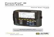 PowerPad III Model 8336 · Thank you for purchasing an AEMC ® PowerPad III Model 8336. For best results from your instrument and for your safety, read the enclosed operating instructions