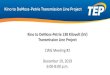 Kino to DeMoss-Petrie 138 Kilovolt (kV) Transmission Line ... · Kino to DeMoss-Petrie 138 Kilovolt (kV) Transmission Line Project CWG Meeting #2 December 19, 2019 6:00-8:00 p.m