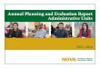 Annual Planning and Evaluation Report Administrative Units · 4 Annual Planning and Evaluation Report for Administrative Units: 2015-16 Unit: Executive Vice President, Academic and
