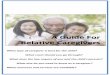 A Guide For Relative Caregivers - Mass.Gov...for by family members who are referred to as relative or kinship caregivers. If you are, or may become, a relative caregiver in Massachusetts,