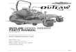 OUTLAW MODEL MOWER PARTS MANUAL - Bad Boy Mowers · OUTLAW MODEL MOWER PARTS MANUAL 2010 Edition For additional information, please see us at Bad Boy, Inc. 102 Industrial Drive Batesville,