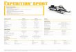 EXPEDITION SPORT - ski-doo.com · SPORT 550F shown ROTAX® ENGINE 550F Engine details Axial fan-cooled, cylinder reed porting Cylinders 2 Displacement 553.4 cc / 33.8 in.³ Bore 76