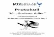36. „Goslarer Adler“ · 36. Internationale Masters Schwimm Gala um den Goslarer Adler Protokoll Aquantic - 25-m-Bahn - Elektronische Zeitmessung Veranstalter: MTV Goslar / Ausrichter: