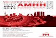 VIII CONGRESO ANUAL...trascendencia clínica como son, entre otros, la donación de cordón umbilical en la CM VIII CONGRESO ANUAL Asociación Madrileña de Hematología y HemoterapiaAMHH