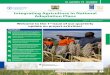 Integrating Agriculture in National Adaptation Plans · 2016-10-13 · 6 Integrating Agriculture in National Adaptation Plans 5.0 Study to Assess Institutional Barriers to National