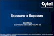Exposure to Exposure - IASCT to... · 2015-03-24 · ©2010 Cytel 1 Exposure to Exposure` Any views or opinions presented in this presentation are solely those of the author and do