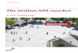 The Italian NPL market - PwC · The Italian NPL Market - March 2013 | 3 In 2012 the market saw a successful deal closure of two important auction processes started in 2011 and a completion