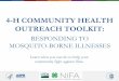 4-H COMMUNITY HEALTH OUTREACH TOOLKIT Zika Toolkit-508... · Table of Contents 1.0 PROTECTING AGAINST ZIKA 3 Protecting Against Zika 2.0 ABOUT ZIKA VIRUS 4 About Zika Virus 5 Zika:
