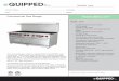 Commercial Gas Range · CR10 Model Burners External Dimensions Internal Oven Dimensions BTU’s (per burner) BTU’s (per oven) Total BTU’s Crated Weight (lbs) W D H W D H CR10-N
