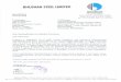 BHUSHAN Relations pdf/Notice... · BHUSHAN STEELLIMITED ~II BHUSHAN SSLICS/SE18 June 26, 2018 Corporate Office : Bhushan Centre, Hyatt RegencyComplex, Bhikaji CamaPlace,New Delhi-110066