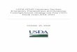 USDA APHIS Veterinary Services Emergency …...October 15, 2018 i Veterinary Services Training/Exercise Strategy and Plan PREFACE The U.S. Department of Agriculture (USDA) Animal and