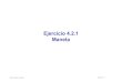 Ejercicio 4.2.1 Manetacad3dconsolidworks.uji.es/.../Ejercicio_4_2_1.pdf · 2020-05-14 · © 2018 P. Company C. González Ejercicio 4.2.1 / 3 Tarea El montaje del subconjunto se realiza
