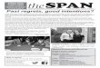 the SPAN - St Marys Shortlands · 2017-10-15 · Special Events and Services Sunday 5 January - Epiphany 10.30am Family Communion ... international organisations and the corporate